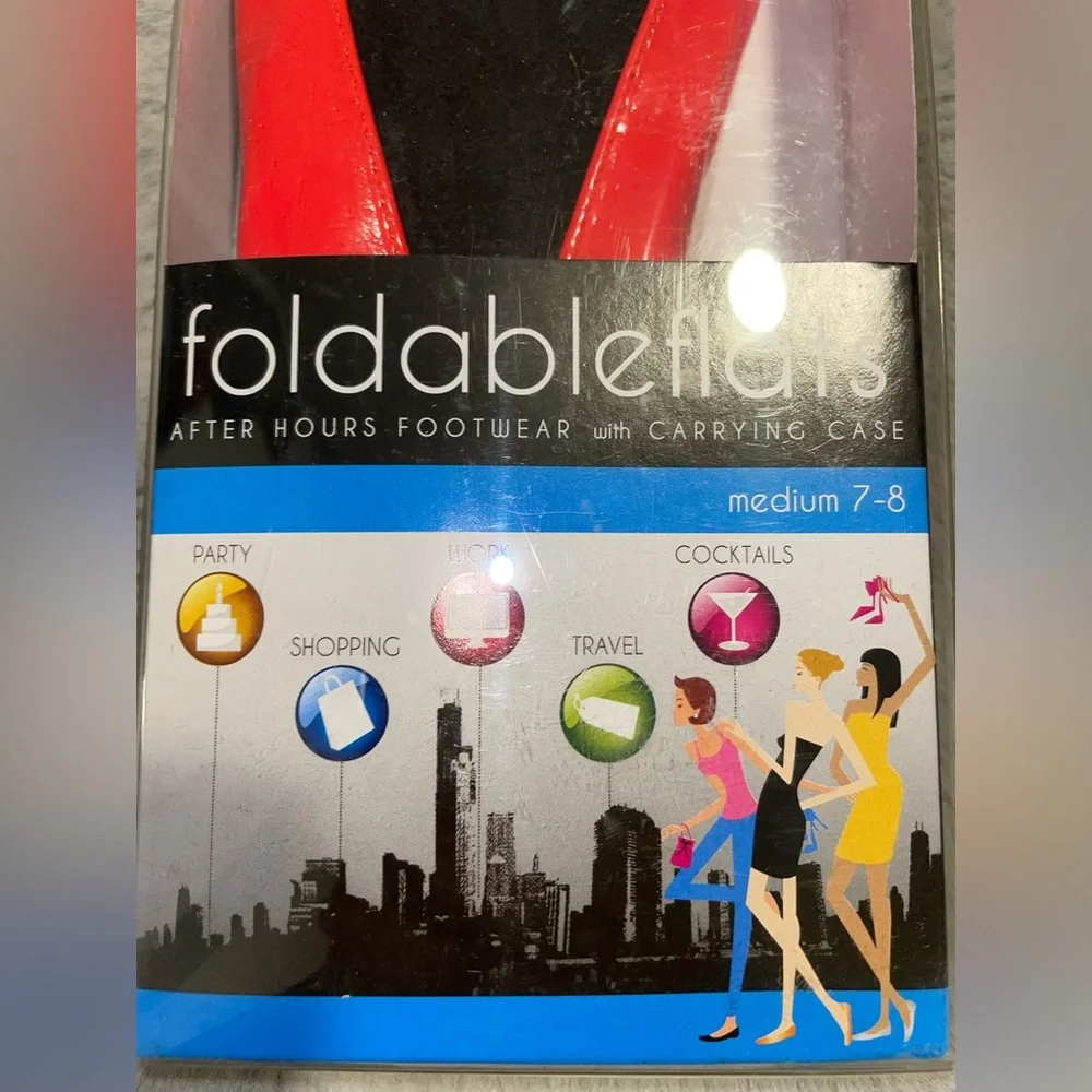 🥿Foldable Flats Red Women's Loafers